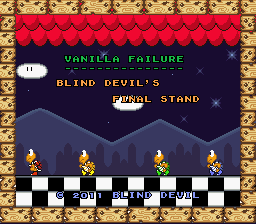 Super Mario World - Vanilla Failure - Demo 1 Title Screen